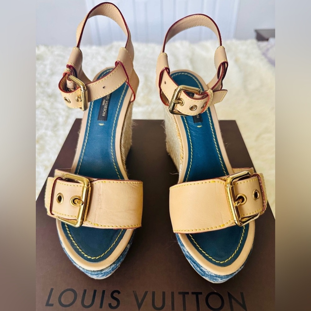 Louis Vuitton Wedge Sandals